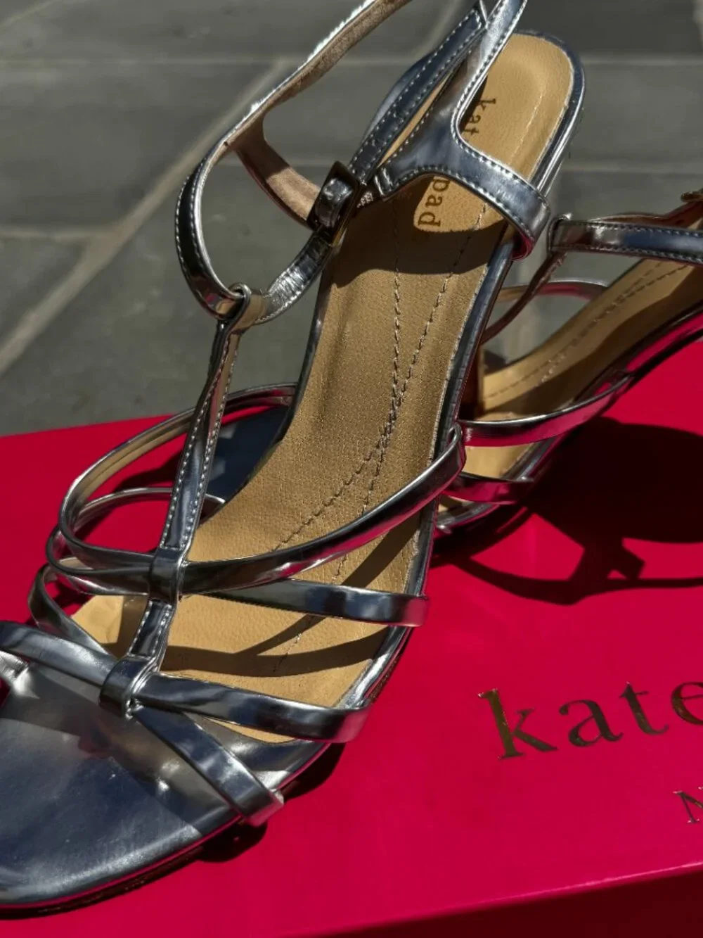 Kate Spade Crista Women's Bridal Party Special Strappy Heels - Size 8